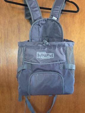 Outward Hound Black Front Dog Carrier Backpack